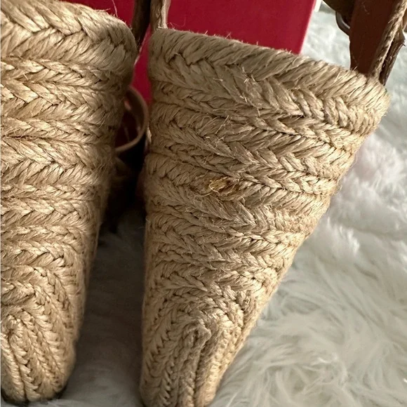 Authentic Valentino Garavani espadrilles wedges shoes sz 35